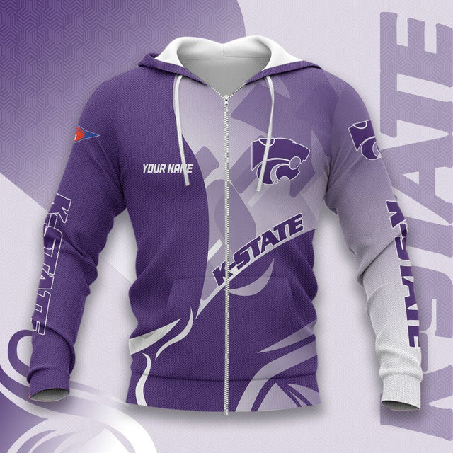 MEGA SALE - NEW CUSTOMIZED NCAA FBS24 KSW KANSAS STATE WILDCATS HOODIE, T-SHIRTS, ZIP HOODIE, SWEATSHIRTS & POLO SHIRT