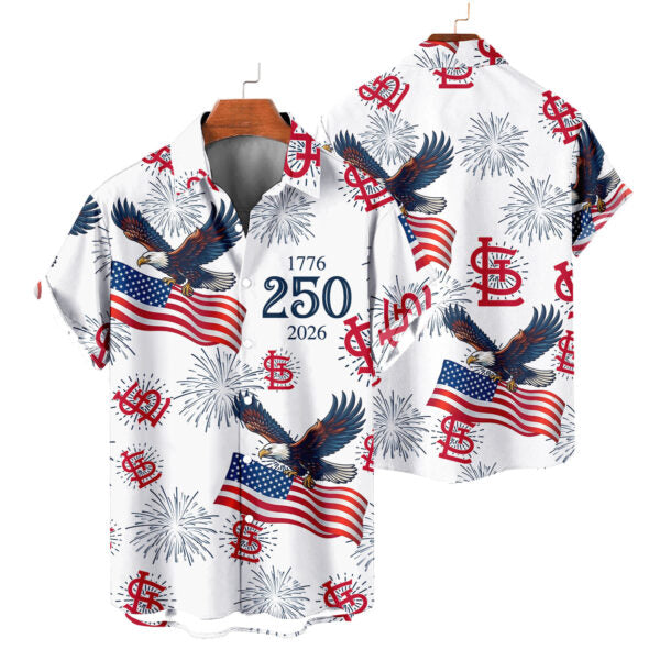LIMITED EDITION - NEW CUSTOMIZED MLB24 SLC ST. LOUIS CARDINALS UNISEX HAWAIIAN SHIRT