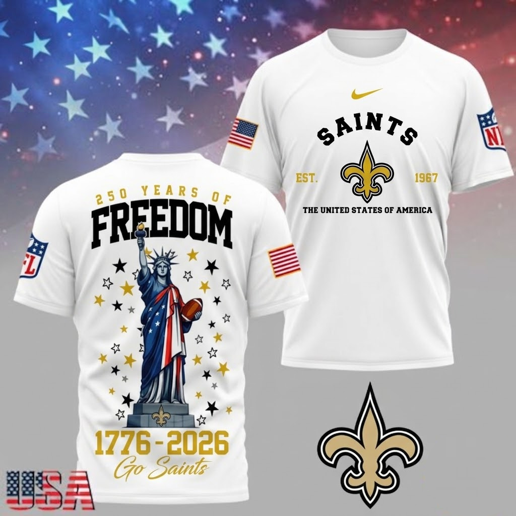 [SPECIAL OFFER] NEW CUSTOMIZED NFL24 NOS NEW ORLEANS SAINTS T-SHIRT, HOODIE, ZIP HOODIE
