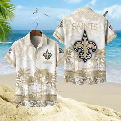 LIMITED EDITION - NEW CUSTOMIZED NFL24 NOS NEW ORLEANS SAINTS UNISEX HAWAIIAN SHIRT