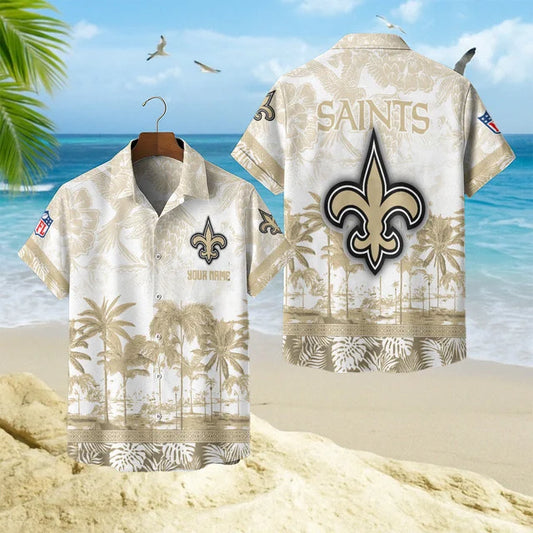 LIMITED EDITION - NEW CUSTOMIZED NFL24 NOS NEW ORLEANS SAINTS UNISEX HAWAIIAN SHIRT