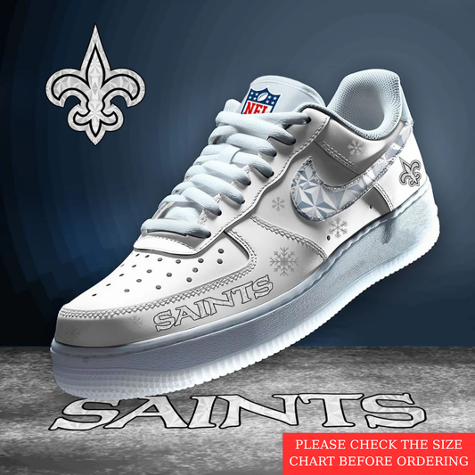 LIMITED EDITION - NEW CUSTOMIZED NFL24 NOS NEW ORLEANS SAINTS AF1 SHOES