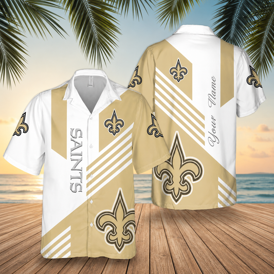 [SPECIAL OFFER] NEW CUSTOMIZED NFL24 NOS NEW ORLEANS SAINTS UNISEX HAWAIIAN SHIRT
