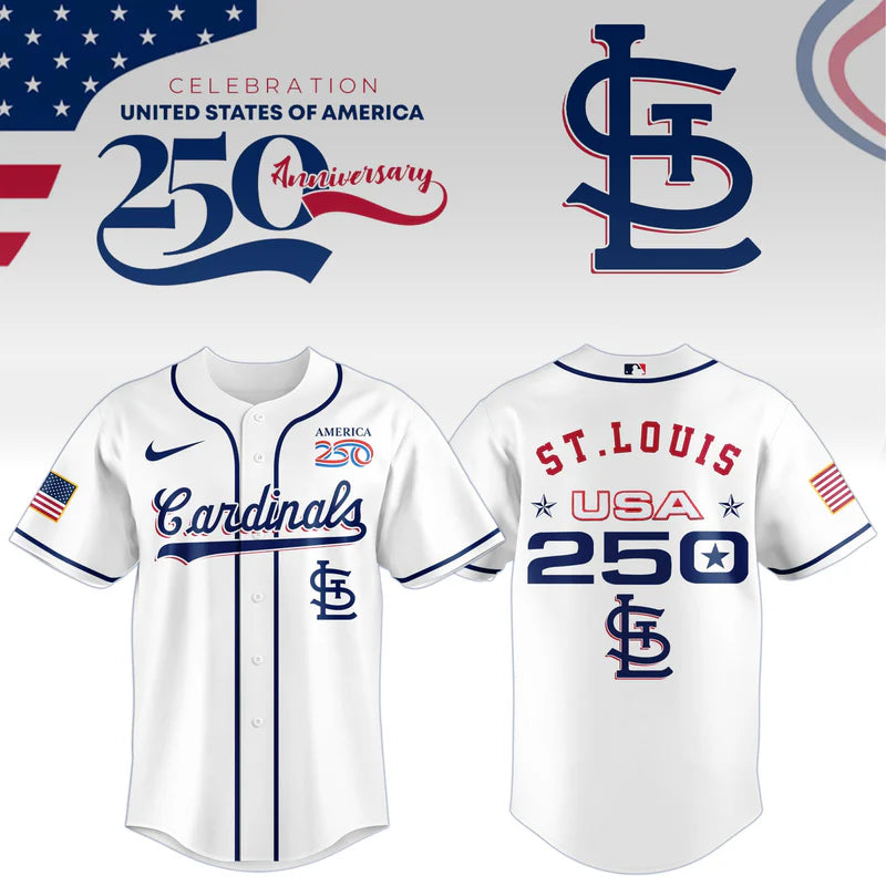 LIMITED EDITION - NEW CUSTOMIZED MLB24 SLC ST. LOUIS CARDINALS BASEBALL JERSEY