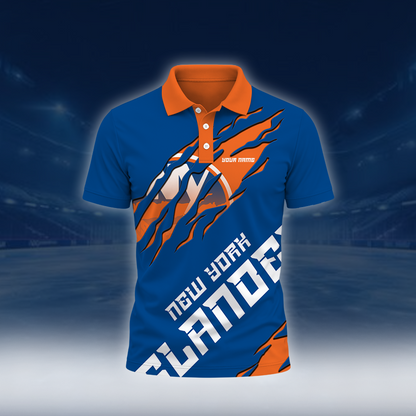 LIMITED EDITION - NEW CUSTOMIZED NHL25 NYI NEW YORK ISLANDERS UNISEX T-SHIRT, POLO, HOODIE & SWEASHIRTS