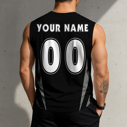 LIMITED EDITION - NEW CUSTOMIZED NBA25 BNE BROOKLYN NETS MEN'S GYM SHIRT
