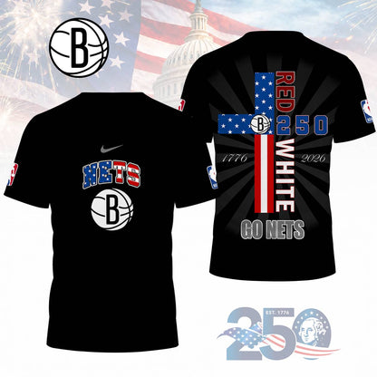 LIMITED EDITION - NEW CUSTOMIZED NBA25 BNE BROOKLYN NETS T-SHIRT, POLO SHIRT, ZIP POLO SHIRT, SWEATSHIRT, HOODIE & ZIP HOODIE