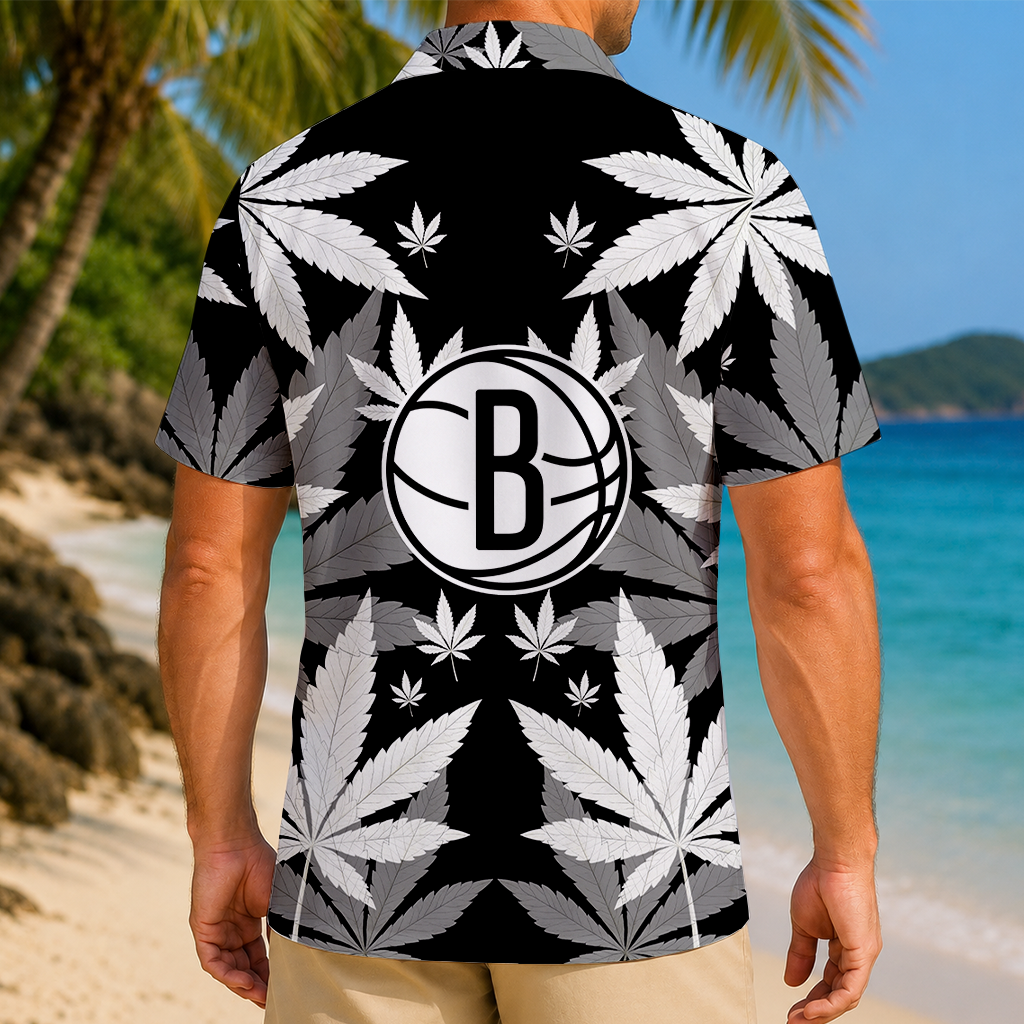 VIRAL EDITION - NEW CUSTOMIZED NBA25 BNE BROOKLYN NETS UNISEX HAWAIIAN SHIRT
