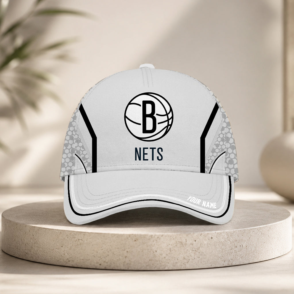 SPECIAL EDITION - NEW CUSTOMIZED NBA25 BNE BROOKLYN NETS CLASSIC CAP