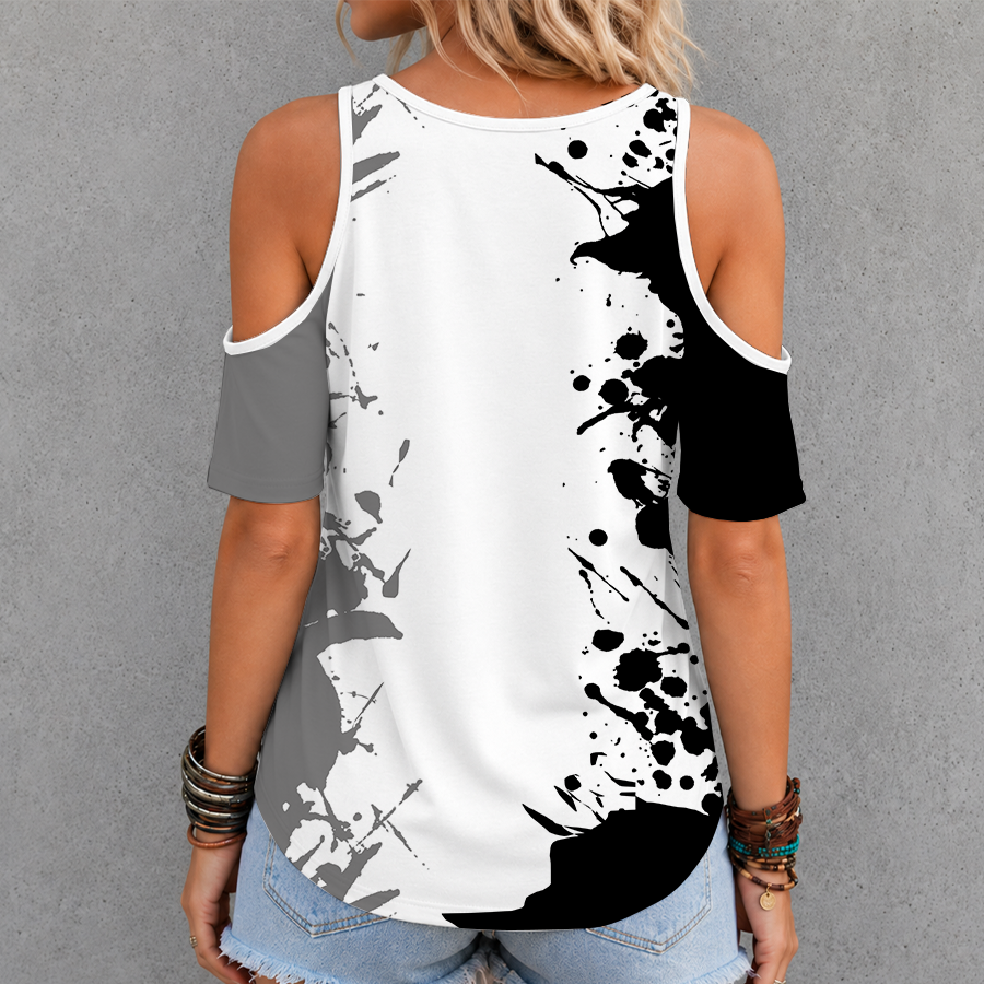 [HOT DEAL] NEW CUSTOMIZED NBA25 BNE BROOKLYN NETS CRISS CROSS V-NECK TOP
