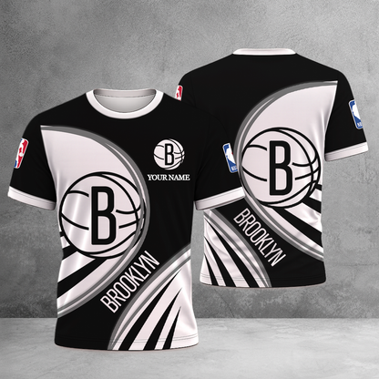LIMITED EDITION - NEW CUSTOMIZED NBA25 BNE BROOKLYN NETS T-SHIRT, POLO SHIRT, ZIP POLO SHIRT, SWEATSHIRT, HOODIE & ZIP HOODIE