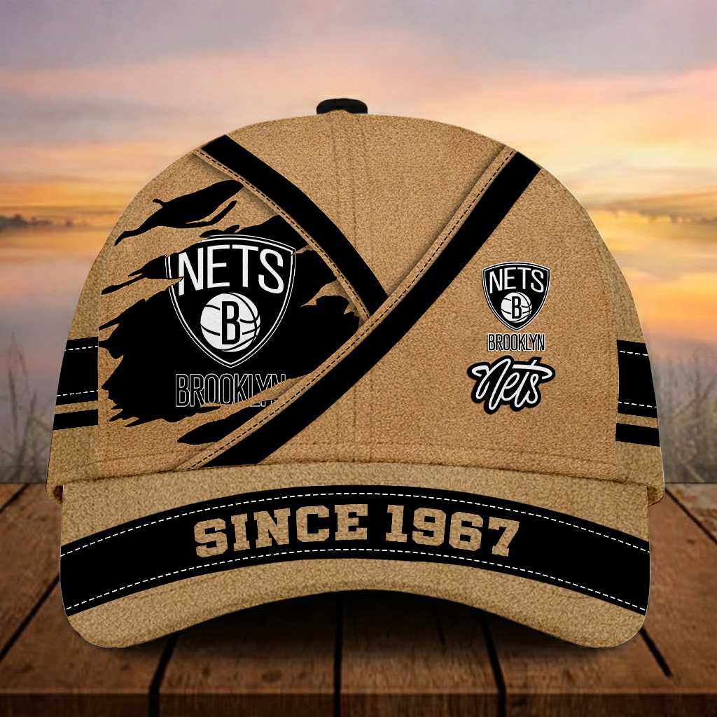 LIMITED EDITION - NEW CUSTOMIZED NBA25 BNE BROOKLYN NETS CLASSIC CAP