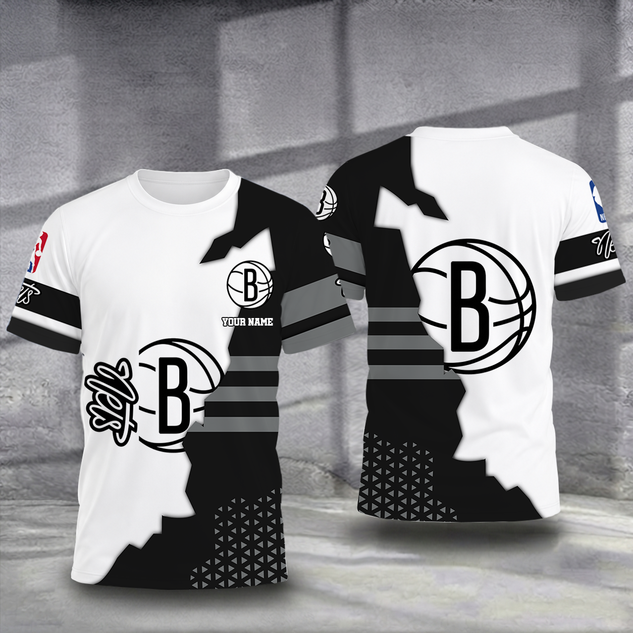 LIMITED EDITION - NEW CUSTOMIZED NBA25 BNE BROOKLYN NETS T-SHIRT, POLO SHIRT, ZIP POLO SHIRT, SWEATSHIRT, HOODIE & ZIP HOODIE