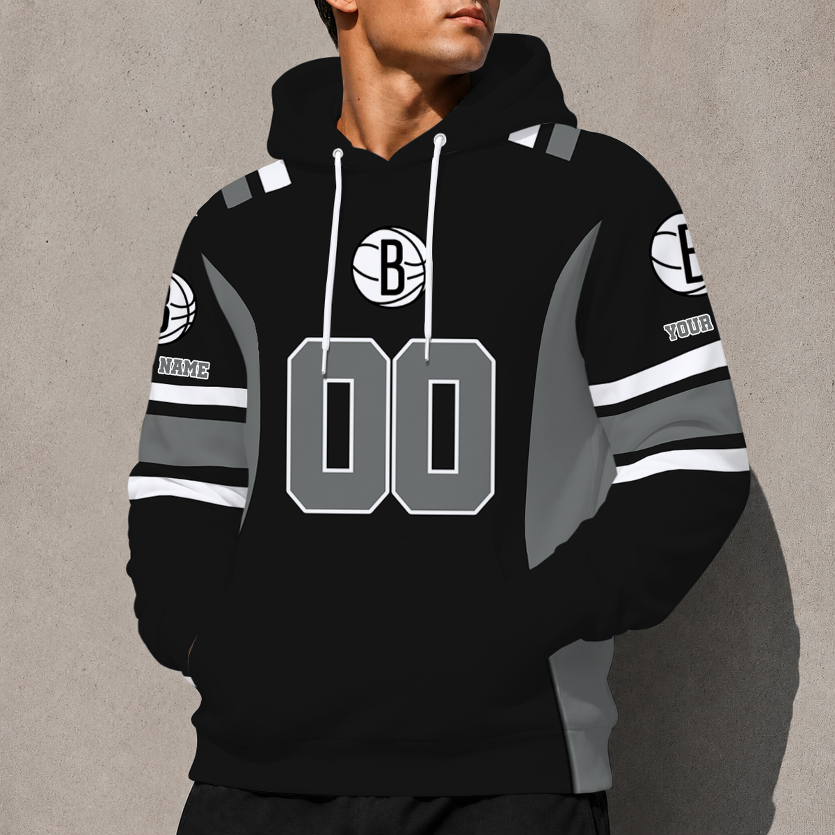 LIMITED EDITION - NEW CUSTOMIZED NBA25 BNE BROOKLYN NETS T-SHIRT, POLO SHIRT, ZIP POLO SHIRT, SWEATSHIRT, HOODIE & ZIP HOODIE