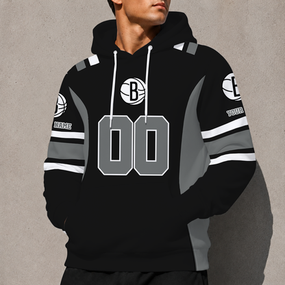LIMITED EDITION - NEW CUSTOMIZED NBA25 BNE BROOKLYN NETS T-SHIRT, POLO SHIRT, ZIP POLO SHIRT, SWEATSHIRT, HOODIE & ZIP HOODIE