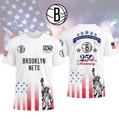 LIMITED EDITION - NEW CUSTOMIZED NBA25 BNE BROOKLYN NETS T-SHIRT, POLO SHIRT, ZIP POLO SHIRT, SWEATSHIRT, HOODIE & ZIP HOODIE