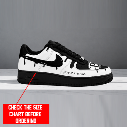 [HOT DEAL] NEW CUSTOMIZED NBA25 BNE BROOKLYN NETS AF1 SHOES