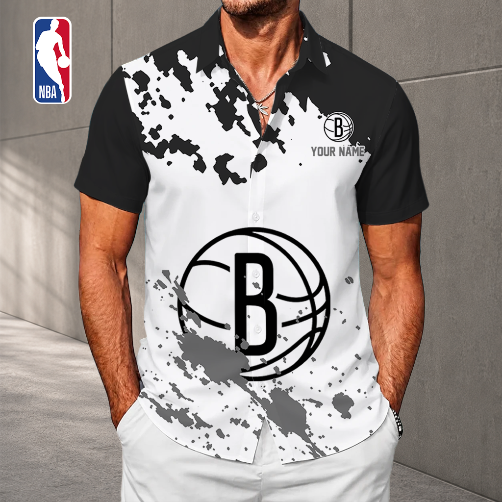 VIRAL EDITION - NEW CUSTOMIZED NBA25 BNE BROOKLYN NETS UNISEX HAWAIIAN SHIRT