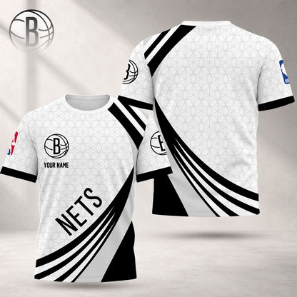 LIMITED EDITION - NEW CUSTOMIZED NBA25 BNE BROOKLYN NETS T-SHIRT, POLO SHIRT, ZIP POLO SHIRT, SWEATSHIRT, HOODIE & ZIP HOODIE