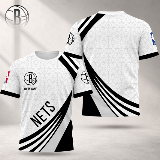 LIMITED EDITION - NEW CUSTOMIZED NBA25 BNE BROOKLYN NETS T-SHIRT, POLO SHIRT, ZIP POLO SHIRT, SWEATSHIRT, HOODIE & ZIP HOODIE