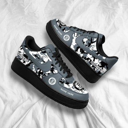 [HOT DEAL] NEW CUSTOMIZED NBA25 BNE BROOKLYN NETS AF1 SHOES