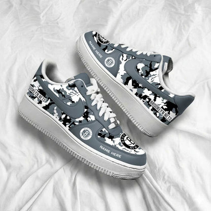 [HOT DEAL] NEW CUSTOMIZED NBA25 BNE BROOKLYN NETS AF1 SHOES