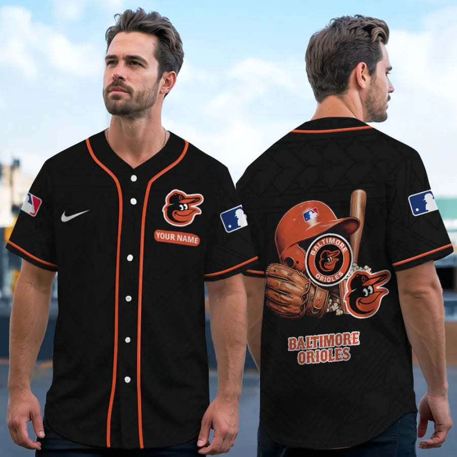 LIMITED EDITION - NEW CUSTOMIZED MLB25 BOS BALTIMORE ORIOLES BASEBALL JERSEY