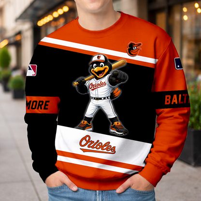 LIMITED EDITION - NEW CUSTOMIZED MLB25 BOS BALTIMORE ORIOLES UNISEX T-SHIRT, HOODIE & JACKETS