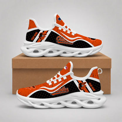 ELITE EDITION - NEW CUSTOMIZED MLB25 BOS BALTIMORE ORIOLES MAX SOUL SHOES
