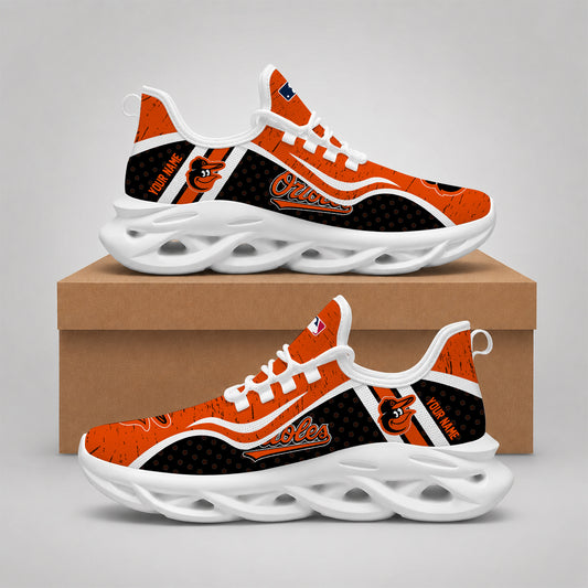 ELITE EDITION - NEW CUSTOMIZED MLB25 BOS BALTIMORE ORIOLES MAX SOUL SHOES