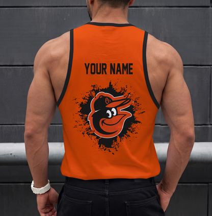 VIRAL EDITION - NEW CUSTOMIZED MLB25 BALTIMORE ORIOLES UNISEX TANK TOP