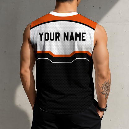LIMITED EDITION - NEW CUSTOMIZED MLB25 BOS BALTIMORE ORIOLES MEN'S GYM SHIRT