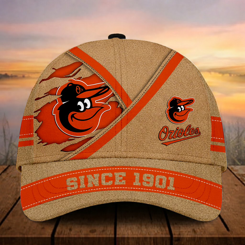 LIMITED EDITION - NEW CUSTOMIZED MLB25 BOS BALTIMORE ORIOLES CLASSIC CAP