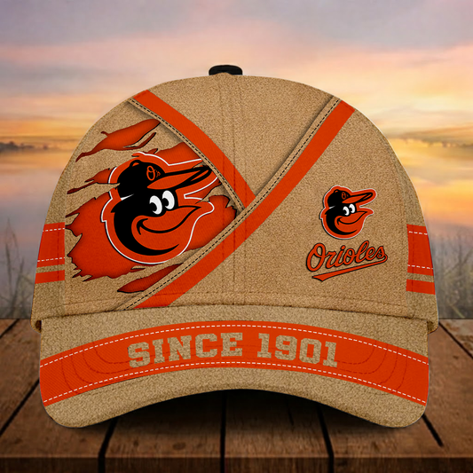 LIMITED EDITION - NEW CUSTOMIZED MLB25 BOS BALTIMORE ORIOLES CLASSIC CAP
