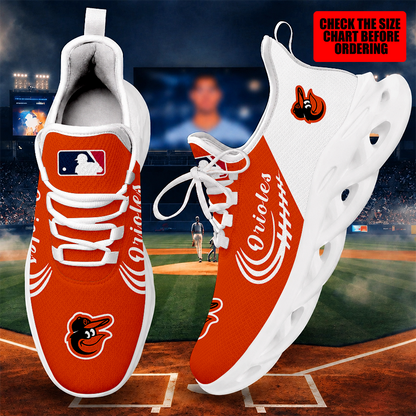 [FLASH SALE] NEW CUSTOMIZED MLB25 BOS BALTIMORE ORIOLES MAX SOUL SHOES