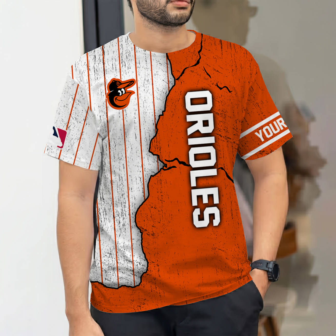 LIMITED EDITION - NEW CUSTOMIZED MLB25 BOS BALTIMORE ORIOLES T-SHIRT, HOODIE, ZIP HOODIE