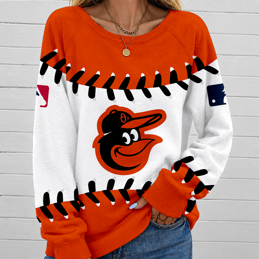 [FLASH SALE] NEW CUSTOMIZED MLB25 BOS BALTIMORE ORIOLES UNISEX SWEATSHIRT