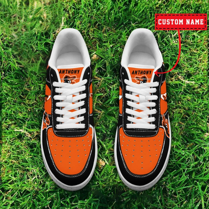 [FLASH SALE] NEW CUSTOMIZED MLB25 BOS BALTIMORE ORIOLES AF1 SHOES
