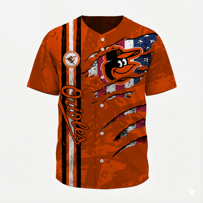 LIMITED EDITION - NEW CUSTOMIZED MLB25 BOS BALTIMORE ORIOLES BASEBALL JERSEY