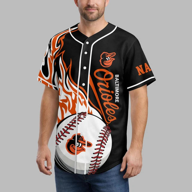 [FLASH SALE] NEW CUSTOMIZED MLB25 BOS BALTIMORE ORIOLES BASEBALL JERSEY
