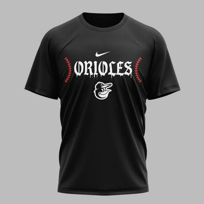 [FLASH SALE] NEW CUSTOMIZED MLB25 BOS BALTIMORE ORIOLES MUTICOLOR T-SHIRT