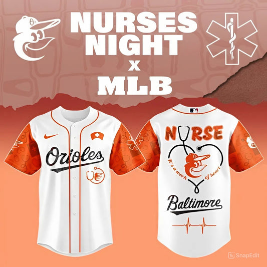 LIMITED EDITION - NEW CUSTOMIZED MLB25 BOS BALTIMORE ORIOLES BASEBALL JERSEY