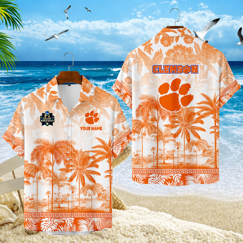 LIMITED EDITION - NEW CUSTOMIZED CWS25 CST CLEMSON TIGERS UNISEX HAWAIIAN SHIRT