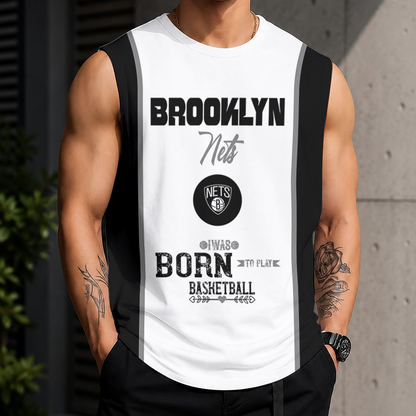 [HOT DEAL] NEW CUSTOMIZED NBA25 BNE BROOKLYN NETS TANK TOP