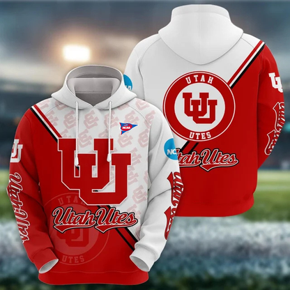 ELITE EDITION - NEW CUSTOMIZED NCAA FBS25 UTU UTAH UTES HOODIE, ZIP HOODIE, T-SHIRT, POLO SHIRT, ZIP POLO SHIRT & SWEATSHIRT