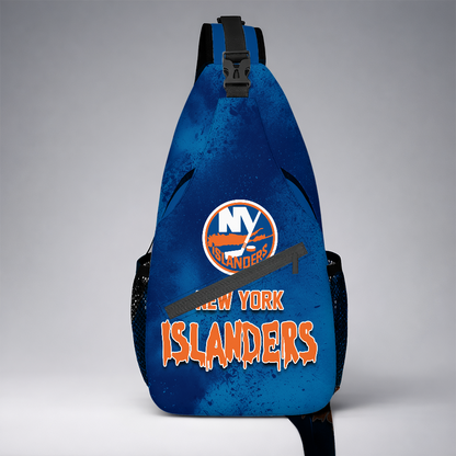 [SUPER SALE] NEW CUSTOMIZED NHL25 NYI NEW YORK ISLANDERS SLING BAG