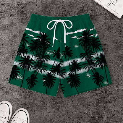 LIMITED EDITION - NEW CUSTOMIZED NFL25 NYJ NEW YORK JETS SHORT PANTS
