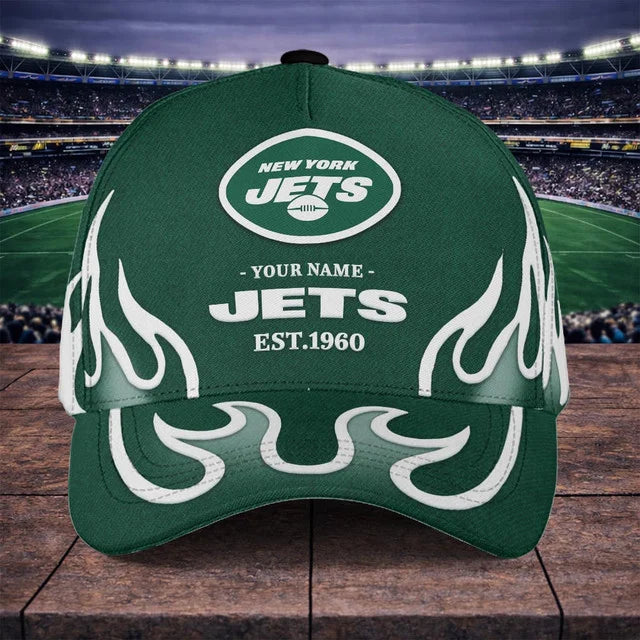 EXCLUSIVE EDITION - NEW CUSTOMIZED NFL25 NYJ NEW YORK JETS CLASSIC CAP