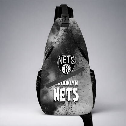 [HOT DEAL]  NEW CUSTOMIZED NBA25 BNE BROOKLYN NETS SLING BAG