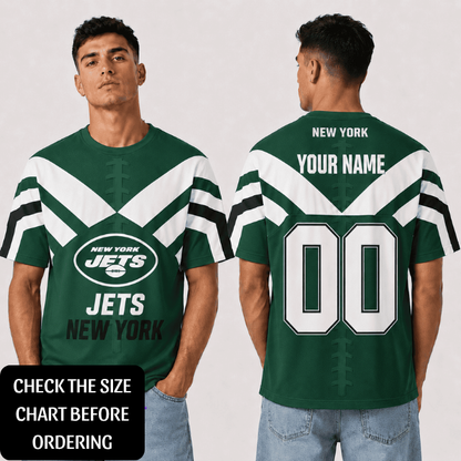 VIRAL EDITION - NEW CUSTOMIZED NFL25 NYJ NEW YORK JETS T-SHIRT, POLO SHIRT, ZIP POLO SHIRT, HOODIE, ZIP HOODIE & SWEATSHIRT